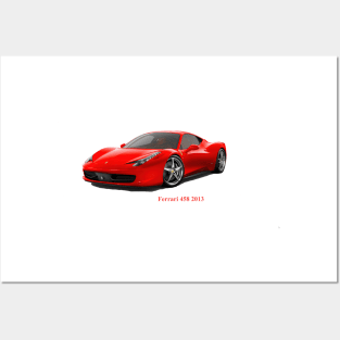 Ferrari 458 Posters and Art